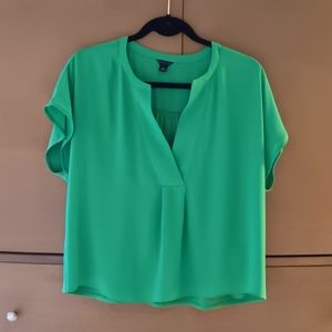 Ann Taylor blouse, Size M, Green